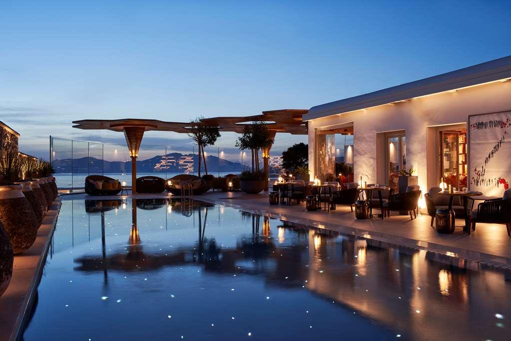 Hotel Myconian Naia Mykonos Town Restaurace fotografie