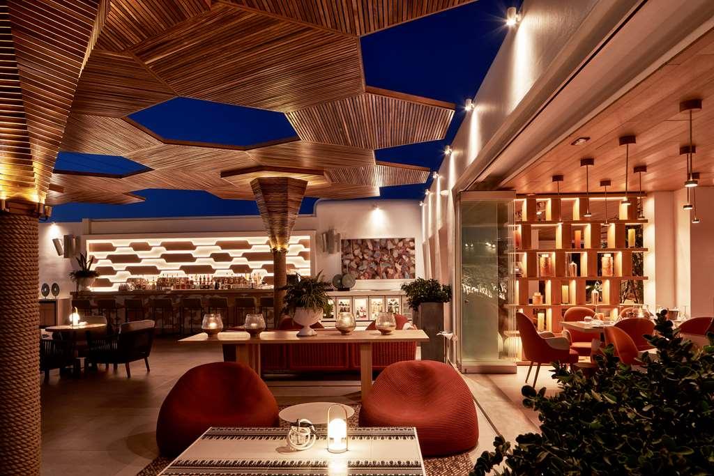 Hotel Myconian Naia Mykonos Town Restaurace fotografie