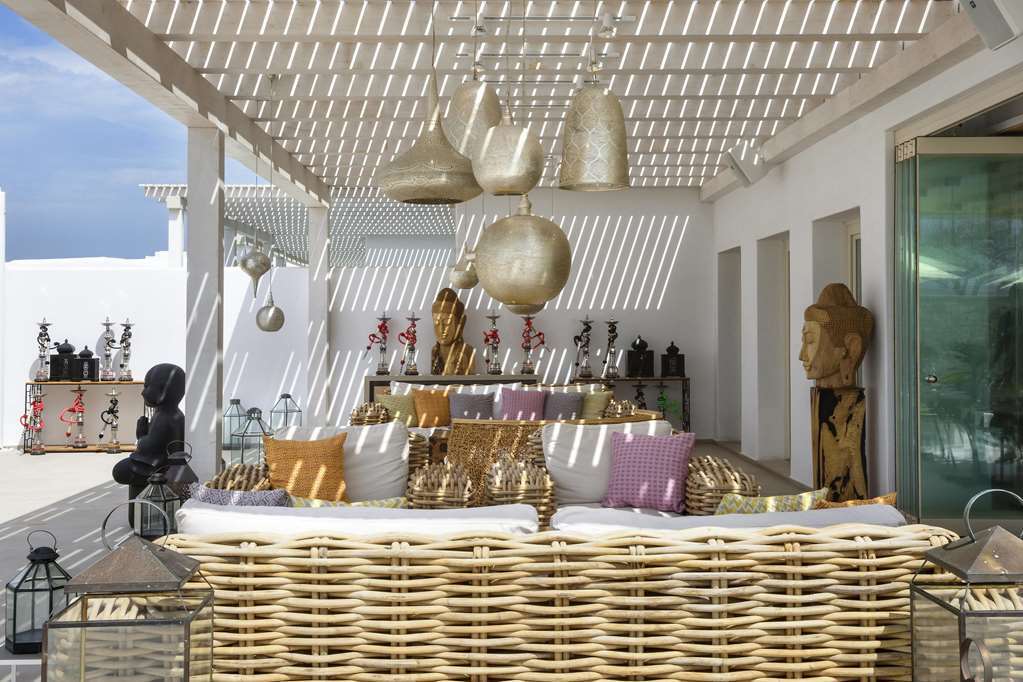 Hotel Myconian Naia Mykonos Town Restaurace fotografie