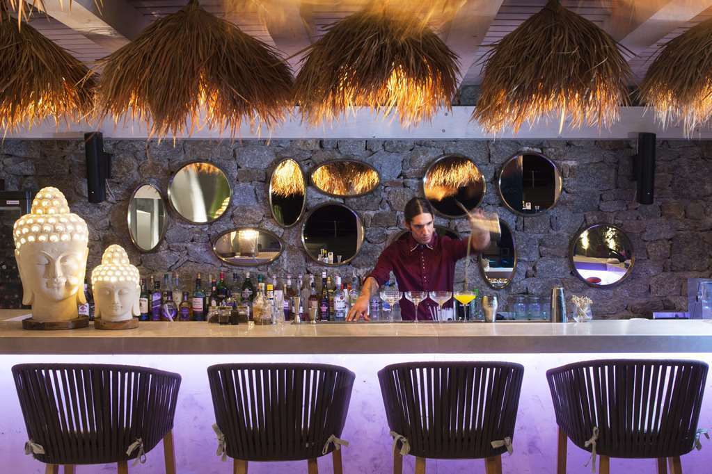 Hotel Myconian Naia Mykonos Town Restaurace fotografie